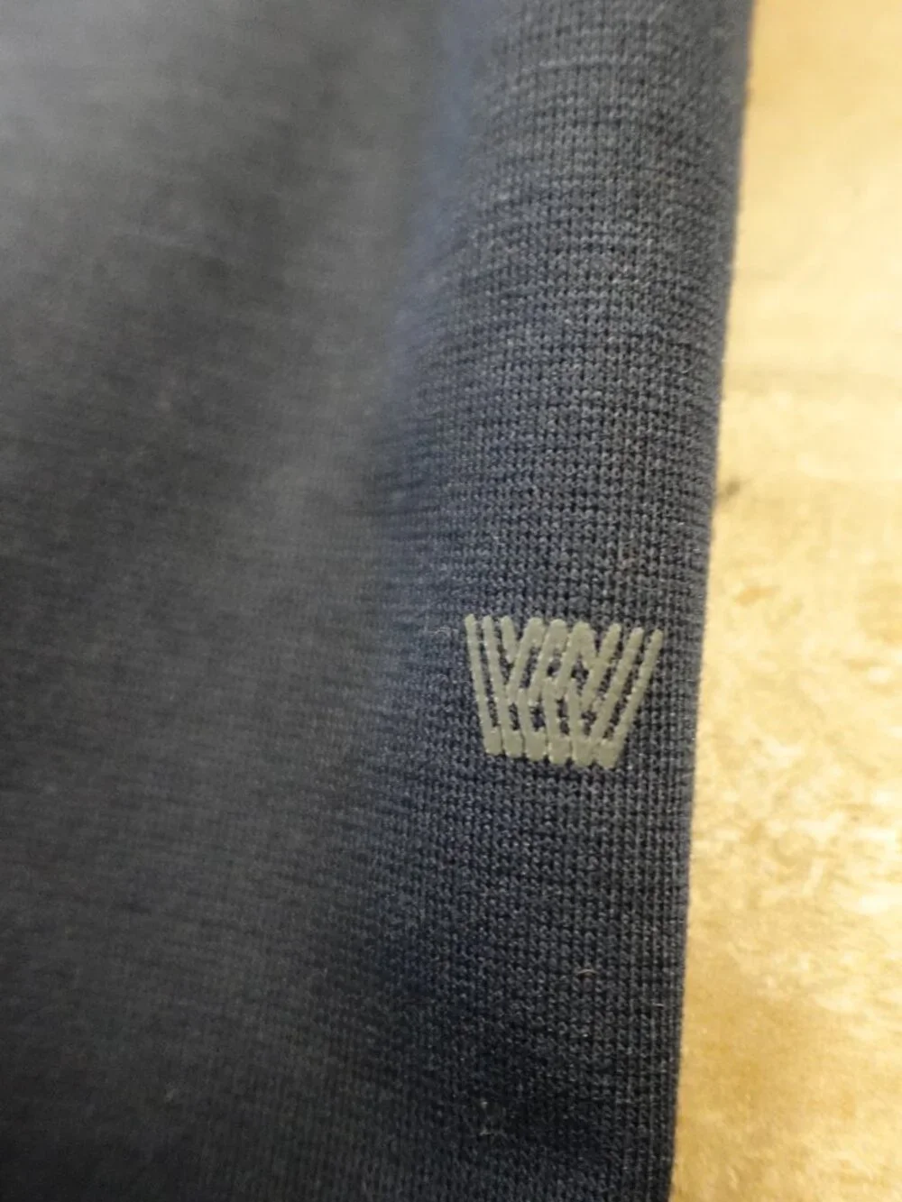 Mack Weldon Atlas Quarter Zip Pullover‎ Men’s Medium Navy Performance Stretch